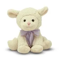 Soft toy Melissa&Doug Shy lamb, 23 cm (MD7400)