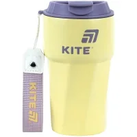 Термокружка Kite K26-1220 450 мл, жовта (K26-1220-3)