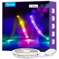 Govee RGBIC Basic Wi-Fi + Bluetooth LED Strip Light 5m White (H618A3D1)