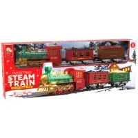 Railway Best Luck Christmas train light, sound (8813-1P)