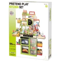 Playset Best Luck Interactive kitchen with light and sound effects 96 items (6021)
