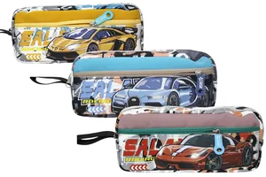 Cosmetic case "WB" /7721/ 2 compartments Car (1/36)