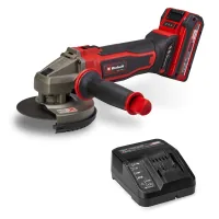 Sander Einhell PXC, TE-AG 18/125-2 Li, 18V, 4Ah, 125mm, 8500rpm, ZP, 2.32kg (4431190)