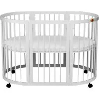 Cot Ingvart SMART BED ROUND white (1729003)