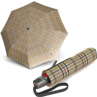 Umbrella Knirps T.200 Check Beige (Kn95-3201-5390)