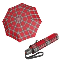 Umbrella Knirps T.200 Medium Duomatic Check RedNavy (Kn95-3201-5191)