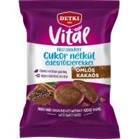 Detki Vital high-fiber baby cookies with cocoa flavor 180 g (5997380360334)