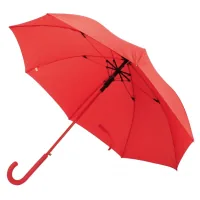 Umbrella Economix Promo City cane automatic, red (E98408)