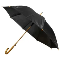 Umbrella Economix Promo TWIST automatic cane, black (E98400-01)