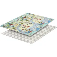 Дитячий килимок Kinderkraft двосторонній Matty 2 (5902533923212)