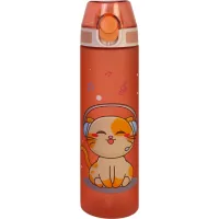 Поїльник-непроливайка Cool For School Cat Vibes, 750 мл, рожева (CF61315)