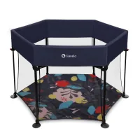 Дитячий манеж Lionelo Roel Blue Navy (LO-ROEL BLUE NAVY)
