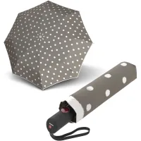 Umbrella Knirps C.205 Medium Duomatic Dot Art Taupe (Kn95-8205-4902)