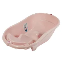 Ok Baby bathtub with anatomical slide and temperature sensor (pink) (38231400)