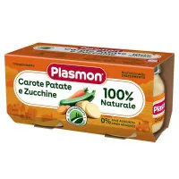 Children's puree Plasmon Carrot, potato, zucchini 80 gx2 pcs (1136110)