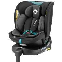 Автокрісло Lionelo Navy I-Size Black Turquoise (LO-NAVY I-SIZE BLACK TURQUOISE)
