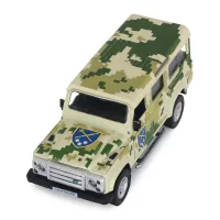 Chevron Heroes TechnoDrive Scale Model Car - Land Rover Defender - OK East (250396UM)