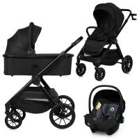 Коляска Lionelo 3 в 1Layla Black Onyx (LO-LAYLA 3IN1 BLACK ONYX)