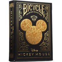 Гральні карти Bicycle Disney Mickey Mouse inspired Black and Gold (ВР_КИБДММБГ)