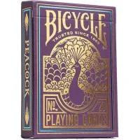 Гральні карти Bicycle Peacock (purple) (ВР_КГБПП)