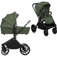 Stroller Lionelo Mika plus 2 in 1 green olive (LO-MIKA PLUS 2IN1 GREEN OLIVE)