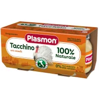 Baby puree Plasmon Turkey for children from 6 months 160 g (80 g x 2 pcs) (1136149)