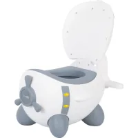 Горщик FreeON Plane White-Grey (42318)
