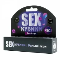 Настільна гра 18+ Fun Games Shop SEXКубики: Рольові ігри (укр.) (FGS52)