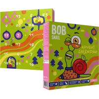 Цукерка Bob Snail Адвент-календар Диско з іграшками та стікерами 97 г (4820219347040)