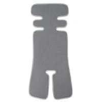 Набір текстилю для коляски FreeON підкладка для коляски та автокрісла grey - white (48716)