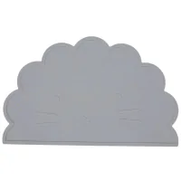 Набір дитячого посуду FreeON Lion силіконовий килимок для годування,, grey (46378)