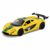 TechnoDrive McLaren P1 Yellow 124 Scale Model Car (250943MLP1YW)