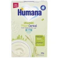 Дитяча каша Humana Organic Plain Cereal Rice безмолочна від 6 місяців 200 г (4251099602699)
