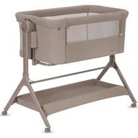 Ліжечко Lionelo приставна LEONIE PLUS BEIGE TAUPE (LO-LEONIE PLUS BEIGE TAUPE)