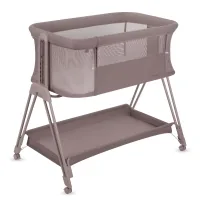 Ліжечко Lionelo приставна LUNA BEIGE TAUPE (LO-LUNA BEIGE TAUPE)
