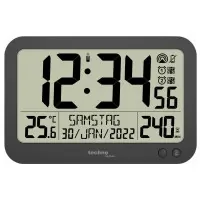 Wall clock Technoline WS8026 Black (DAS302460)