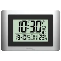 Wall clock Technoline WS8028 Silver/Black (DAS302459)
