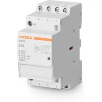 Контактор Videx 4п 25А 4НВ VF-RS-MC4O-25 RESIST