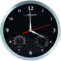 Wall clock Esperanza Wall Clock Washington 30 cm Black (EHC008K)
