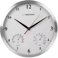 Wall clock Esperanza Wall Clock Washington 30 cm White (EHC008W)
