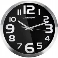 Wall clock Esperanza Wall Clock Zurich Black 25 cm (EHC013K)