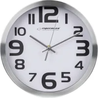 Wall clock Esperanza Wall Clock Zurich 25 cm White (EHC013W)