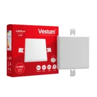 Lamp Vestum LED "without frame" square 11W 4100K (1-VS-5511)
