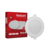 Світильник Vestum LED круглый 9W 4000K 220V (1-VS-5103)