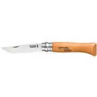 Knife Opinel #8 Carbone VRN, without packaging (113080)