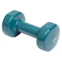Гантель HouseFit з вініловим покриттям 4 кг (D086/DD6948-4)