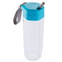 Water bottle XD Modo with a tube blue (P436.045)