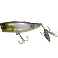 Воблер Jackall Chubby Popper 42 42мм 3,3г Ghost Wakasagi F (1699.09.66)
