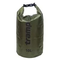 Гермомішок Tramp PVC Diamond Rip-Stop оливковый 10л (UTRA-111-olive)