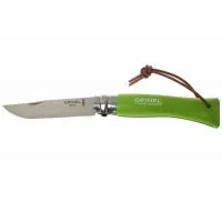 Knife Opinel No. 7 Inox VRI Trekking light green (001442)
